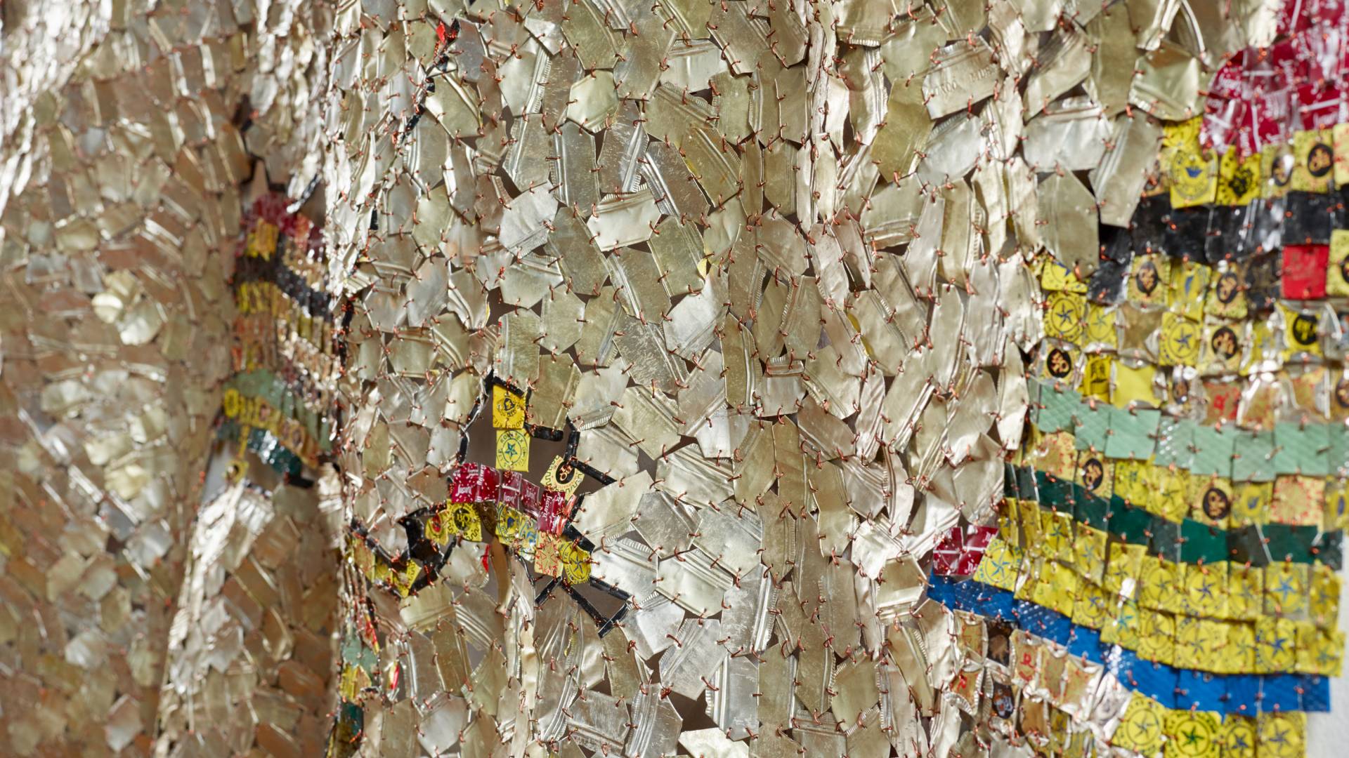 Detail of sculpture 