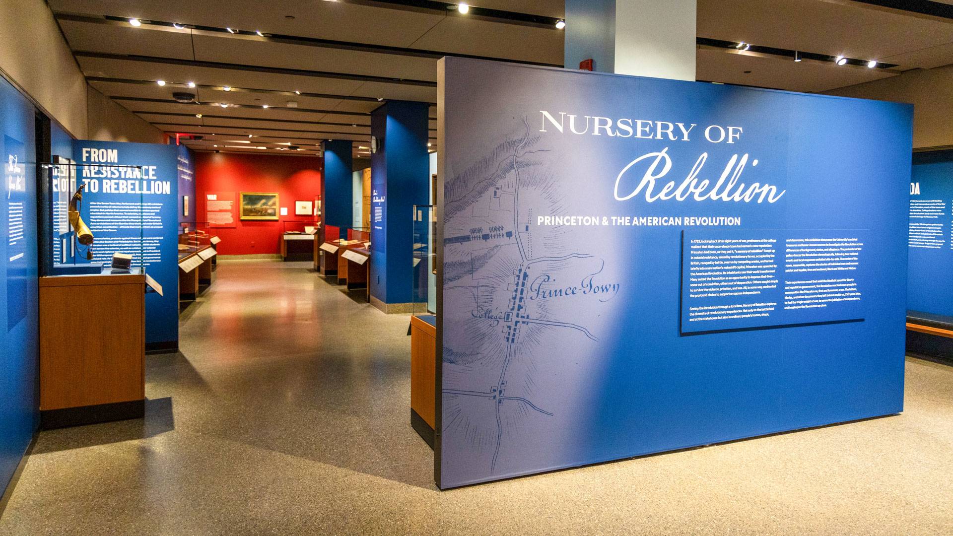 Nursery of Rebellion exhibit 