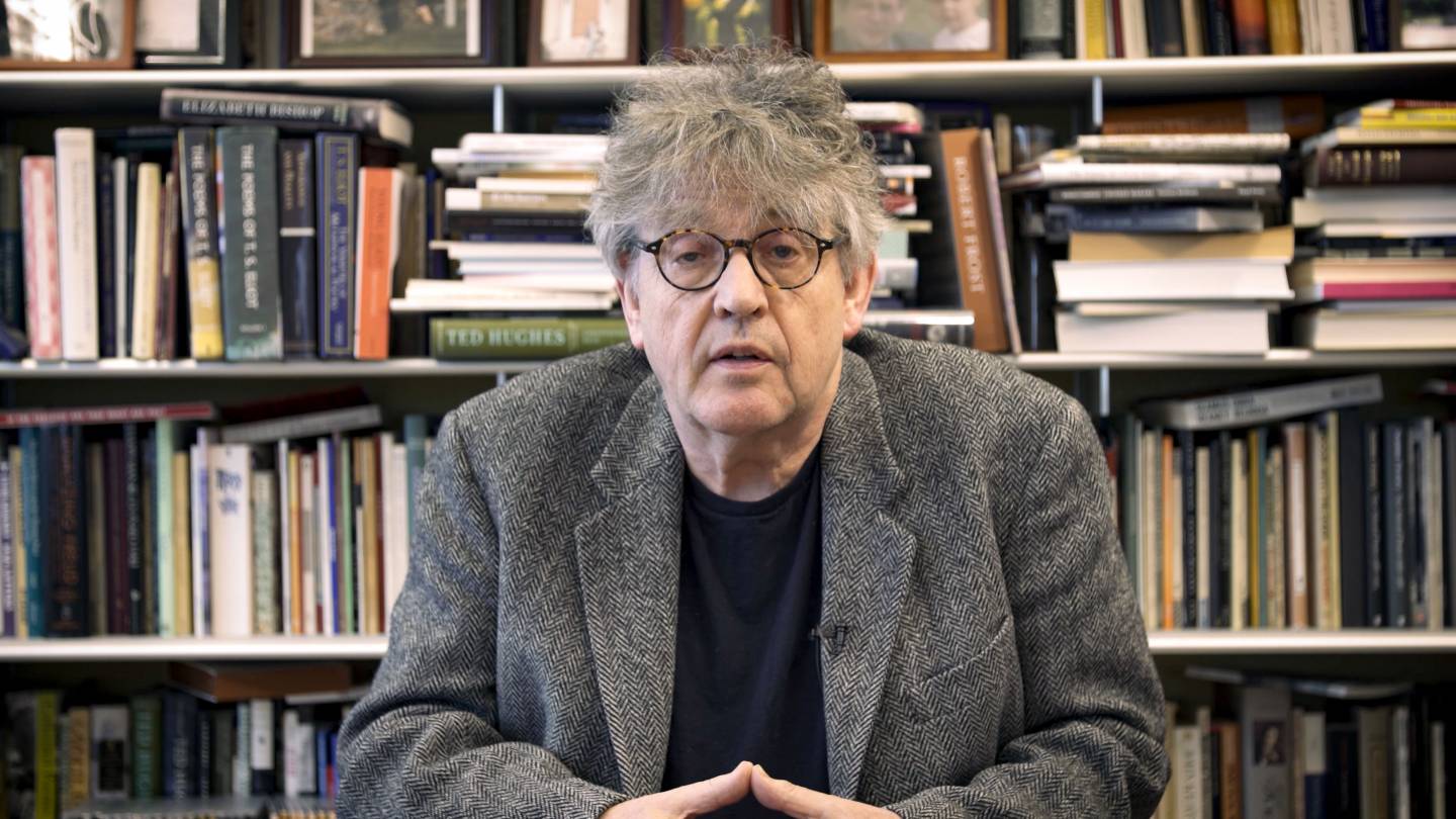 Paul Muldoon reciting poem