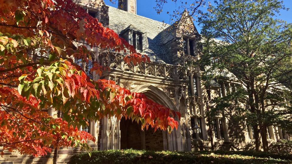 Exterior of Holder Hall