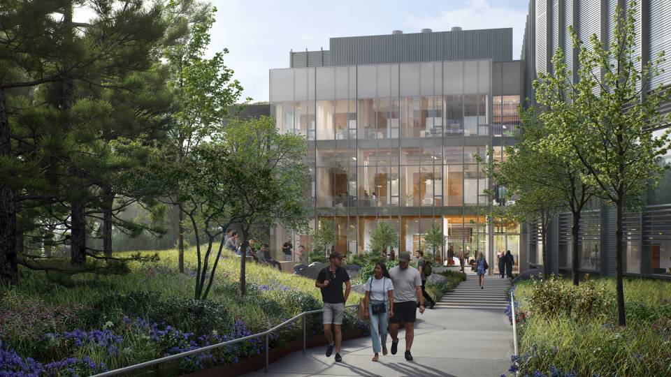ES + SEAS project west entrance