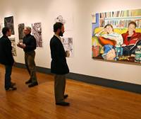 Visual Arts display