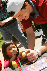 Egg decorating