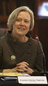 Tilghman speaking