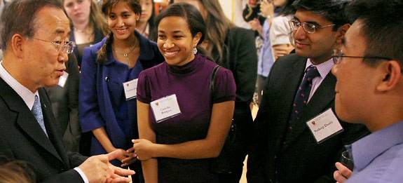Ban with students