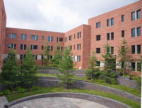 central courtyard
