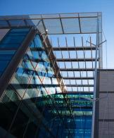 reflective facade