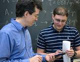 Gubser with student