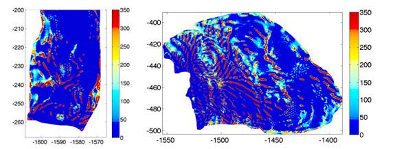 Glaciers graphs