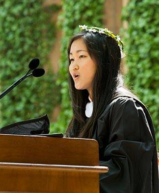 Commencement 2016 Salutatorian Esther Kim