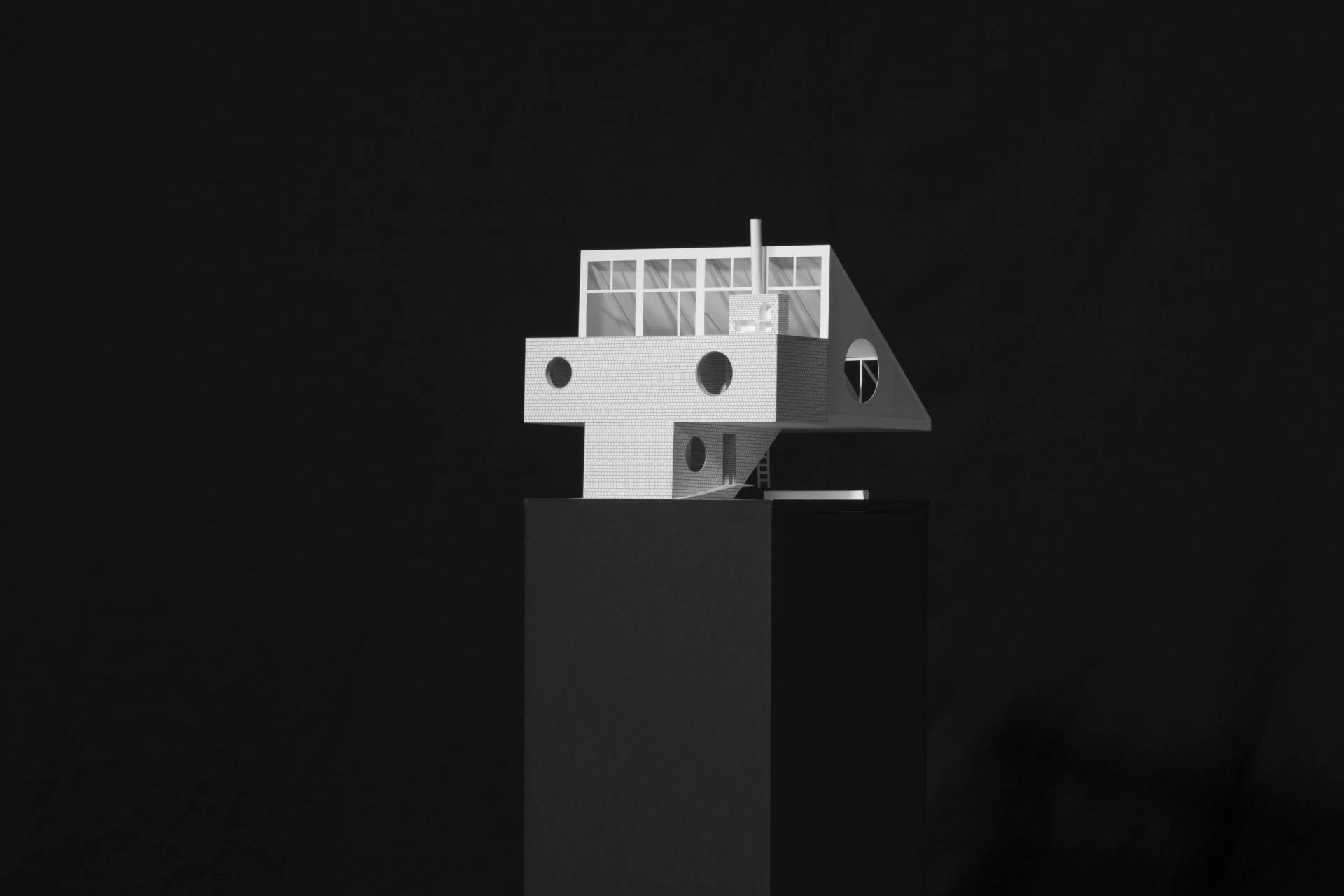 House number 44 in the architecture exhibit