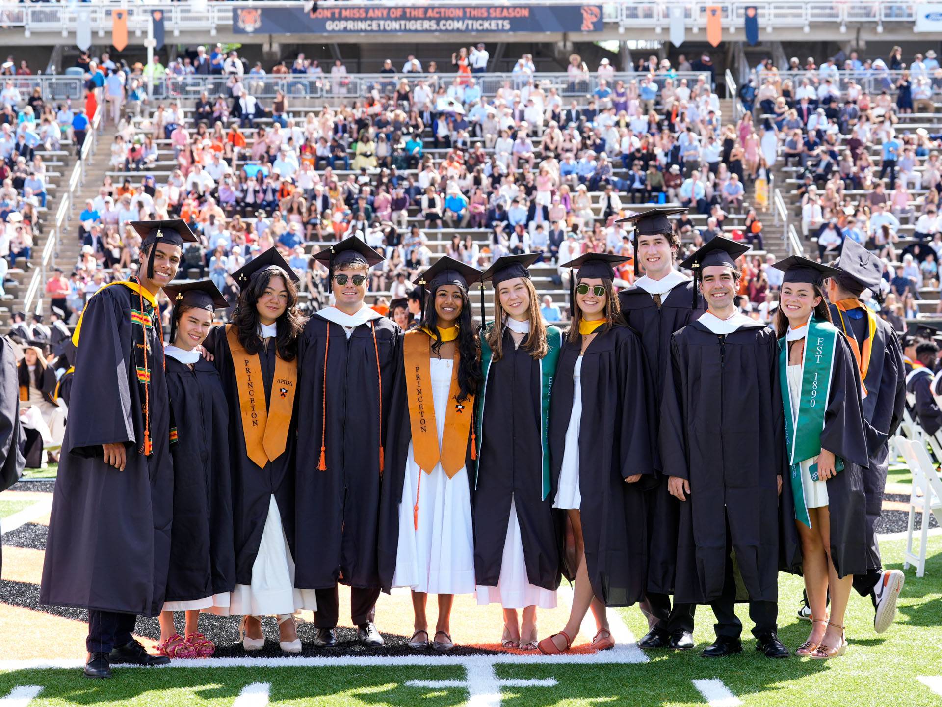 A group of Princeton graduates 