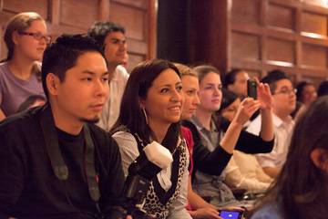 Students listening