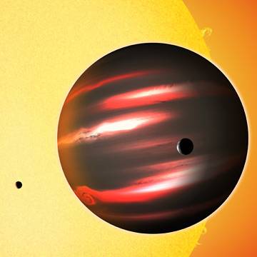 Dark planet