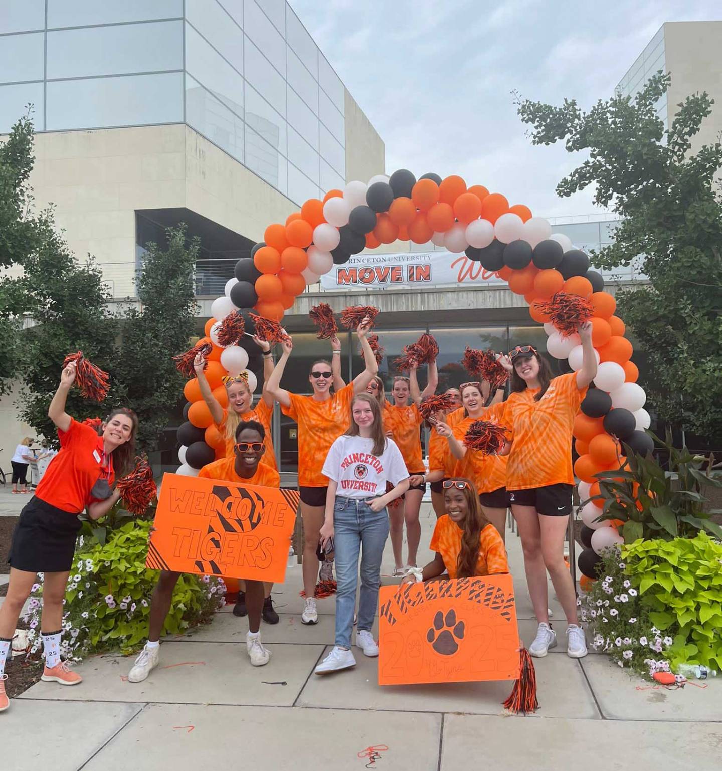 Princeton University welcome brigade